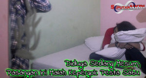 Diduga Sedang Mesum, Pasangan Ini Malah Kepergok Pesta Sabu